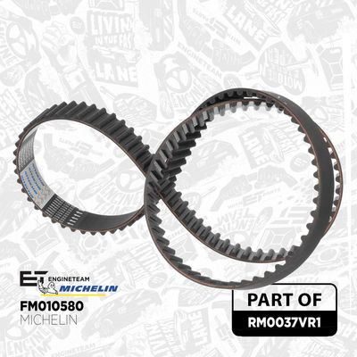 SET POMPA APA + CUREA DINTATA ET ENGINETEAM RM0037VR1 2