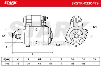 стартер STARK SKSTR-0330479
