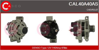 Генератор CASCO CAL40A40AS для CHEVROLET CAMARO