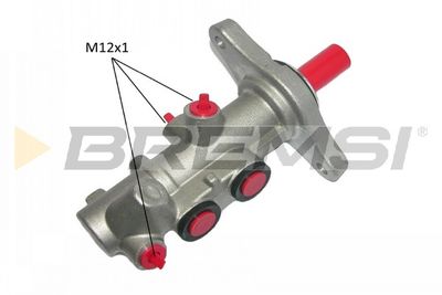 Главный тормозной цилиндр BREMSI PB0022 для AUDI A2