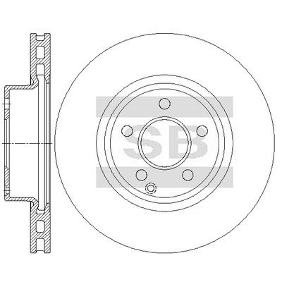 спирачен диск Hi-Q SD5614