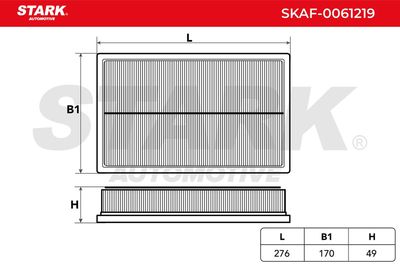 въздушен филтър STARK SKAF-0061219