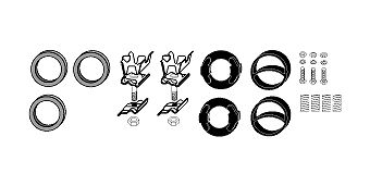 SET MONTARE SISTEM DE ESAPAMENT