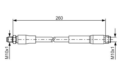 Brake Hose 1 987 476 760