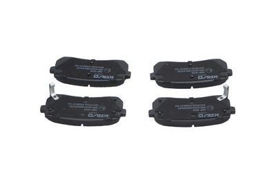 Sada brzdových platničiek kotúčovej brzdy (na jednu nápravu) KAVO PARTS KBP-3026