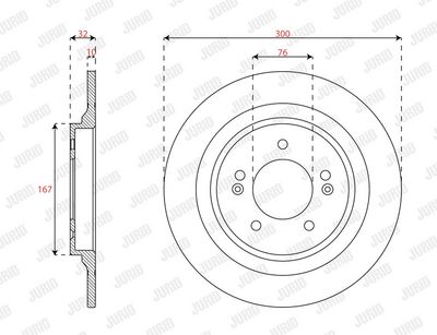 BREMSSCHEIBE JURID 563744JC 1