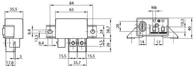 RELEU MULTIFUNCTIONAL BOSCH 0332002351 3