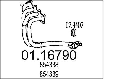 RACORD EVACUARE MTS 0116790