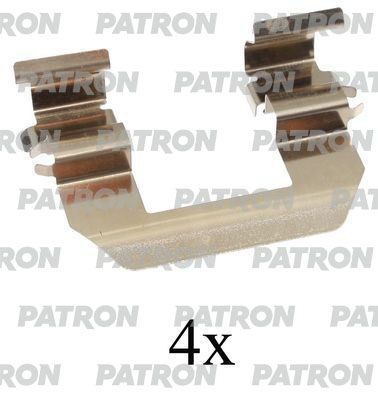 Комплектующие, колодки дискового тормоза PATRON PSRK1343 для KIA CERATO