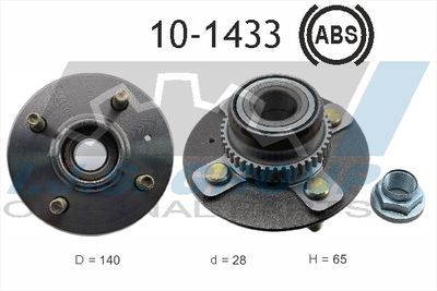 IJS GROUP 10-1433 Подшипник ступицы  для HYUNDAI ACCENT (Хендай Аккент)