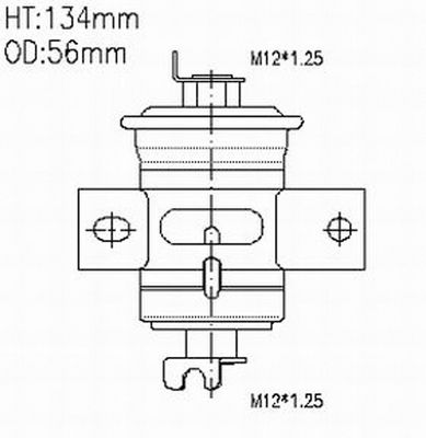 Топливный фильтр Azumi FSP21064 для TOYOTA LAND CRUISER