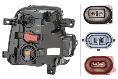 NEBELSCHEINWERFER HELLA 1NE011694111 1