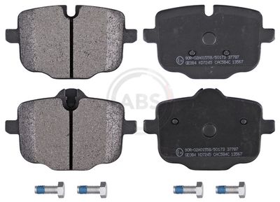 Brake Pad Set, disc brake 37787