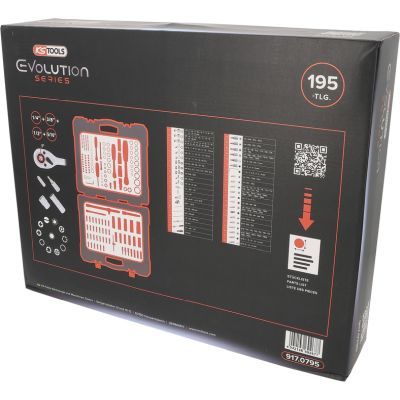 Hylsnyckelsats KS TOOLS 917.0795