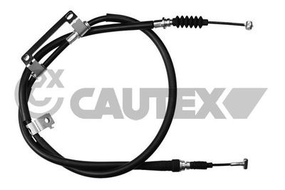 Тросик, cтояночный тормоз CAUTEX 763208 для KIA CARENS