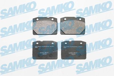 Комплект тормозных колодок, дисковый тормоз SAMKO 5SP127 для LADA 1200-1600