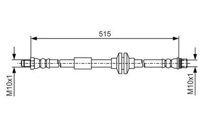 Bromsslang BOSCH 1 987 481 A16