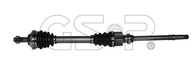 GSP 299017 Полуось в сборе  для PEUGEOT 206 Наклонная задняя часть (2A/C) 1.6 16V