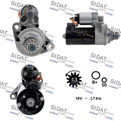STARTER SIDAT S12BH0681