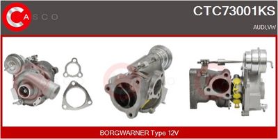 COMPRESOR SISTEM DE SUPRAALIMENTARE CASCO CTC73001KS