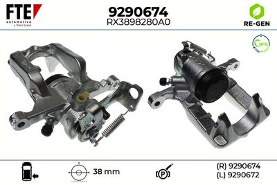 спирачен апарат FTE 9290674
