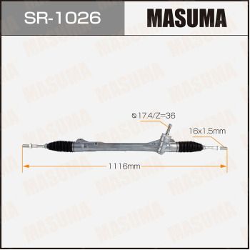Зубчатая рейка, рулевой механизм MASUMA SR-1026 для LEXUS NX