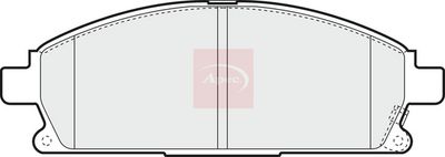 APEC Brake Pad Set, disc brake PAD1311