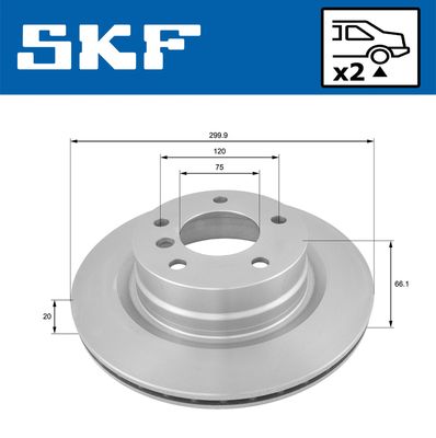 DISC FRANA SKF VKBD90031V2 1