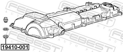 GARNITURA SURUBURI CAPAC SUPAPE FEBEST 19401001 1