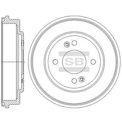 спирачен барабан Hi-Q SD1079