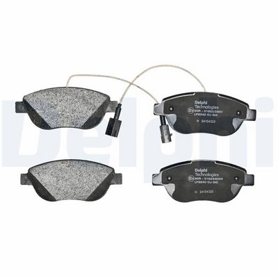BREMSBELAGSATZ SCHEIBENBREMSE DELPHI LP2240 1
