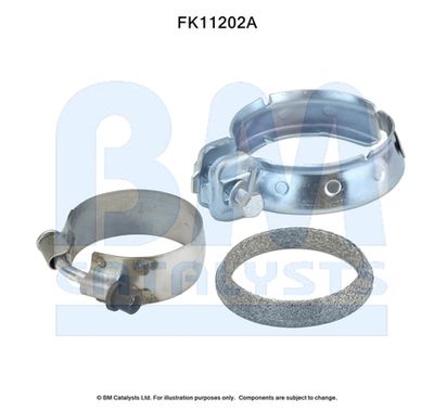 zestaw montażowy, filtr sadzy / filtr cząstek stałych BM CATALYSTS FK11202