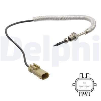 czujnik, temperatura spalin DELPHI TS30192