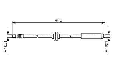 Brake Hose 1 987 481 492