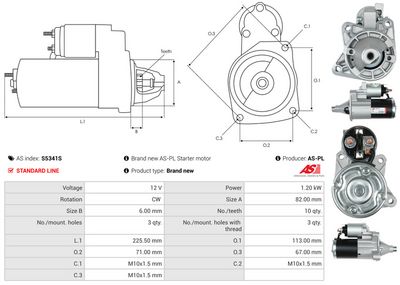 STARTER AS-PL S5341S 4
