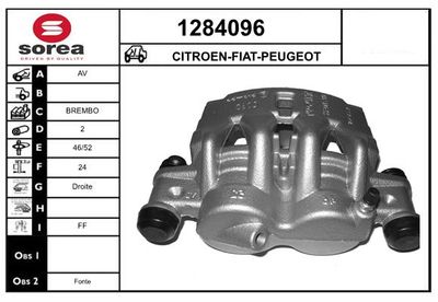 BREMSSATTEL SNRA 1284096