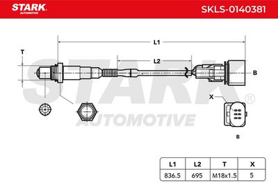 ламбда-сонда STARK SKLS-0140381