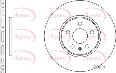 Brake Disc APEC DSK2657