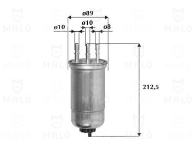 AKRON-MALÒ 1520181 Топливный фильтр  для DACIA LOGAN (Дача Логан)