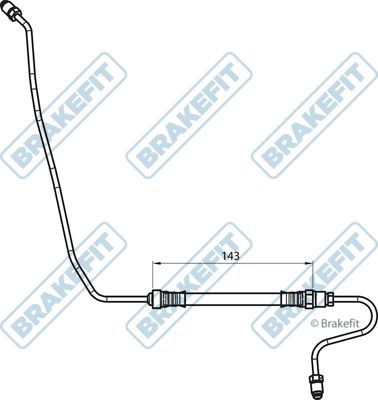 APEC Brake Hose BHO4338
