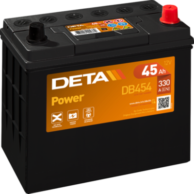 Стартерная аккумуляторная батарея DETA DB454 для TOYOTA NADIA