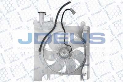 Вентилятор, охлаждение двигателя JDEUS EV0070170 для PEUGEOT 108