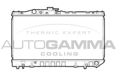 Радиатор, охлаждение двигателя AUTOGAMMA 105574 для TOYOTA CELICA