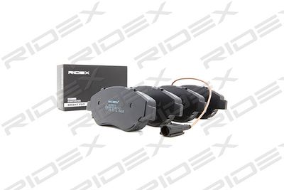Комплект тормозных колодок, дисковый тормоз RIDEX 402B0310 для FIAT STILO