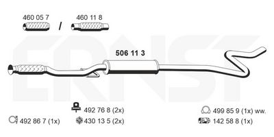 MITTELSCHALLDäMPFER