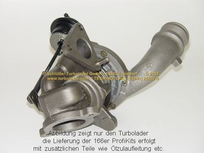 LADER AUFLADUNG SCHLÜTTER TURBOLADER 16609070 3