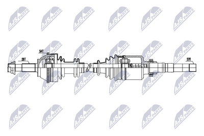 полуоска NTY NPW-CT-196