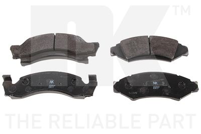 Zestaw klocków hamulcowych, hamulce tarczowe NK 222544