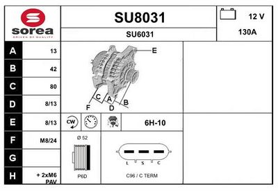 GENERATOR SNRA SU8031