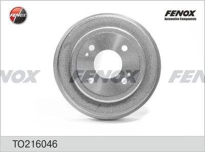 FENOX TO216046 Тормозной барабан  для HONDA LOGO (Хонда Лого)